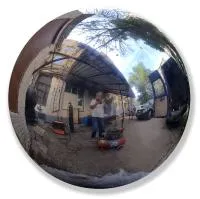 Шар ø 950 мм. полый полированный (517592) монтаж - сфера арт-объект пустотелая  в Ржеве