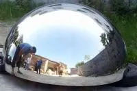 Полусфера ø 1500 нержавеющая сталь (207298) сертификат промоборудование мм.  в Ржеве