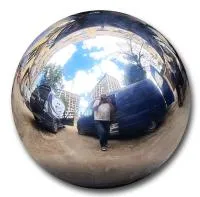 Шар ø 600 мм. полый полированный (517585) поставка - сфера арт-объект пустотелая  в Ржеве