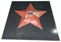 Звезда из красного гранита ø 1500 (518225) монтаж комплект горелка ГВД 379 10 89 00 ПС вечный огонь мм. пустотелая  в Ржеве