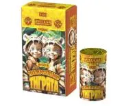 Пиротехнический фонтан - «Полосатые тигрята»: 2 - 20 секунд) (Русская Пиротехника)