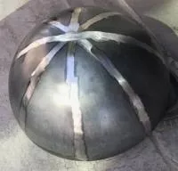 Полусфера сталь Ст3 ∅ 1350 стенка 6 мм. (518636) в Ржеве