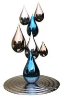 Капли скульптура в фойе (517630) монтаж арт-объект  в Ржеве