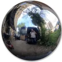 Шар ø 1000 мм. полый полированный (517577) монтаж - сфера арт-объект пустотелая  в Ржеве