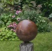 Шар сталь кортен (518941) ∅ 350 мм. Ржев 