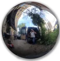 Шар ø 850 мм. полый полированный (517590) производство - сфера арт-объект пустотелая  в Ржеве