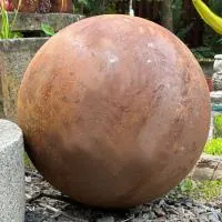 Шар металлический кортен (518919) ∅ 800 мм. Ржев