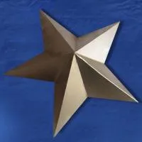 Звезда на обелиск латунь (197203) поставка - стела памятник ø 600 мм. пустотелая  в Ржеве