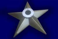 Звезда латунь ø 1000 мм. (197195) производство комплект горелка ГВД 379 10 89 00 ПС вечный огонь пустотелая  в Ржеве