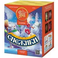 Батарея салютов Снежики ЕС422 купить от производителя ФейерЛэнд — Ржев