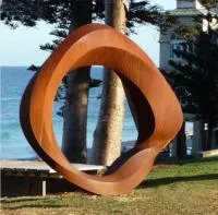 Композиция кольцо кортеновская сталь (518268) сертификат арт-объект  в Ржеве