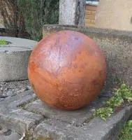Сфера 3D парк КОРТЕН сталь (518912) ∅ 500 мм. Ржев