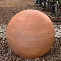 Железный шар сталь кортен (518914) ∅ 1350 мм. Ржев