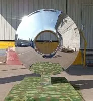 Линза арт декор (519061) ∅ 2000 сталь AISI304 Ржев 