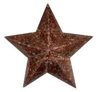 Звёздочка из красного гранита на памятник в Ржеве (518445)