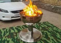 Чаша торжественного огня афины (51756458) производство для ø 360 мм. ветроустойчивая в Ржеве