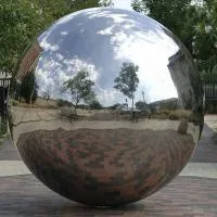 Металлический шар полированный (198287) монтаж - сфера арт-объект ø 1000 мм. пустотелая  в Ржеве
