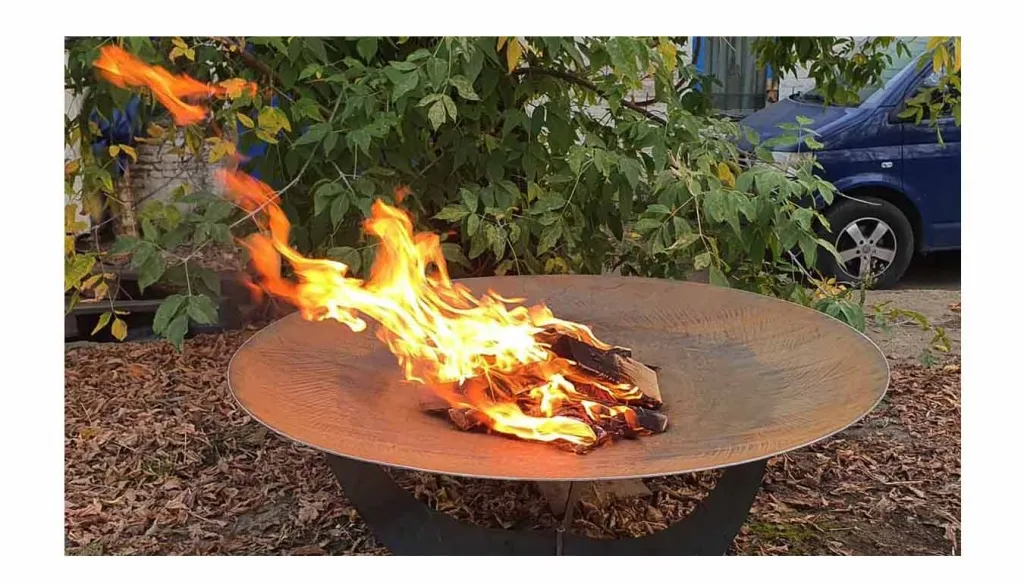 Чаша для костра из металла - диаметр костровой чаши 1200 мм.