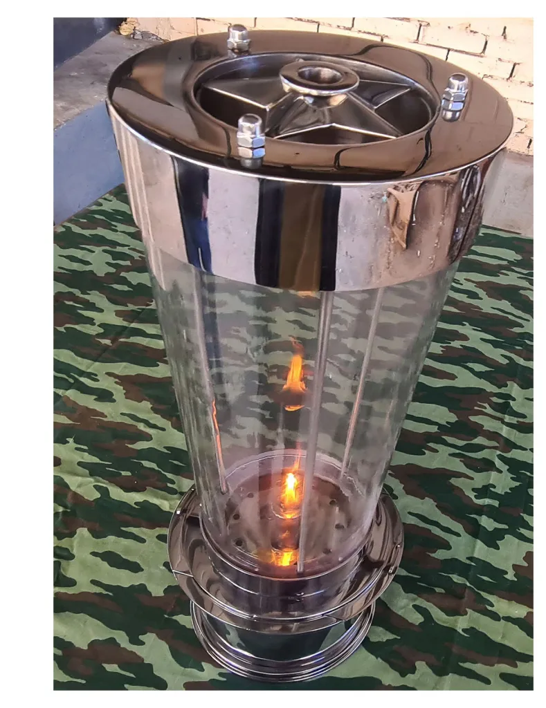 Капсула для хранения и переноса огня 120 часов работы на 1 заправке